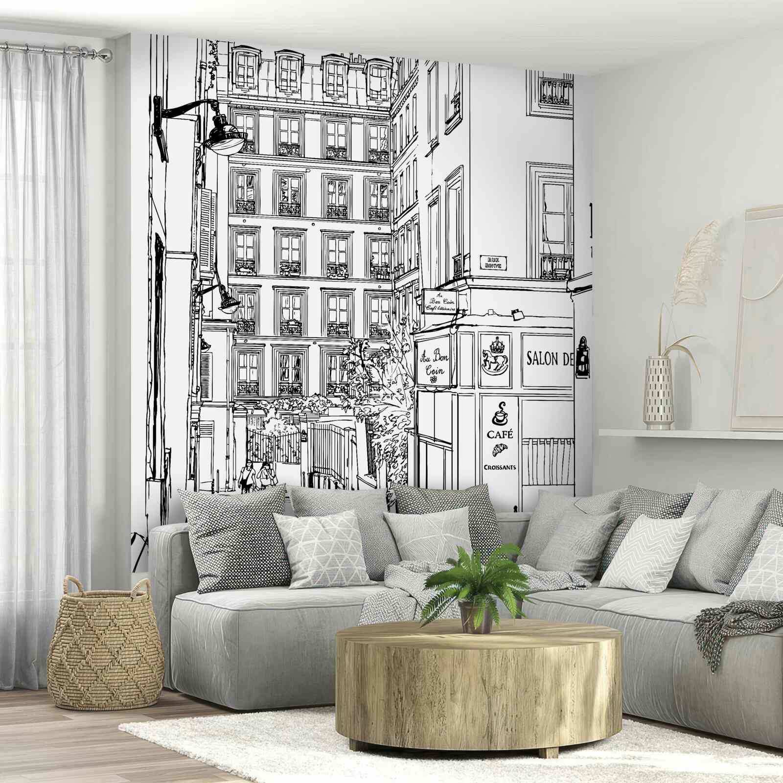 Fototapet o stradă liniștită din new york