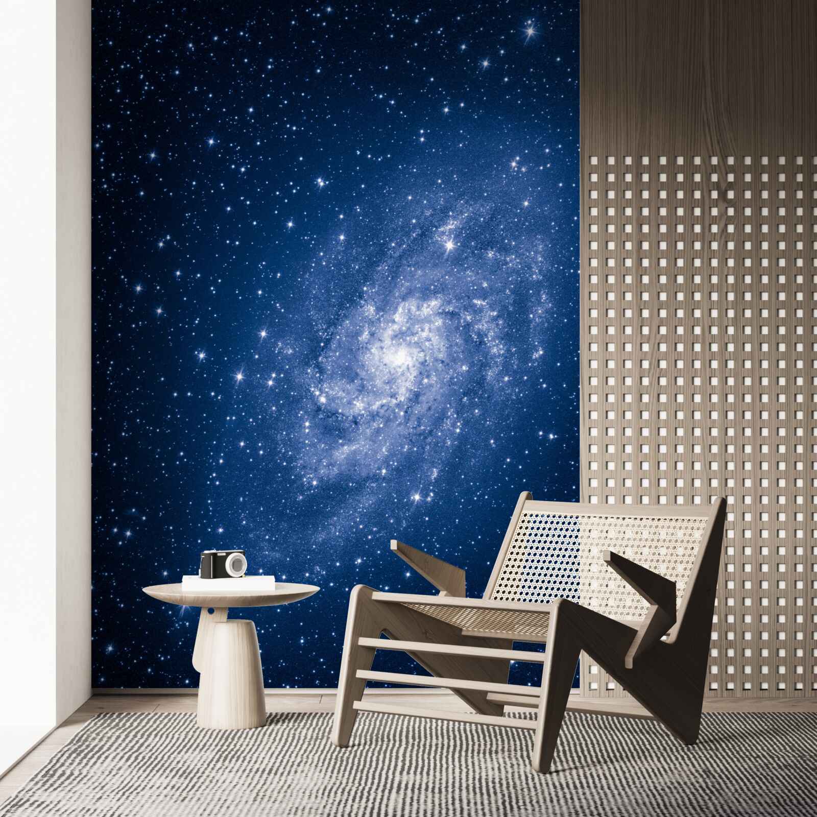 Fototapet o galaxie care conține sute de stele