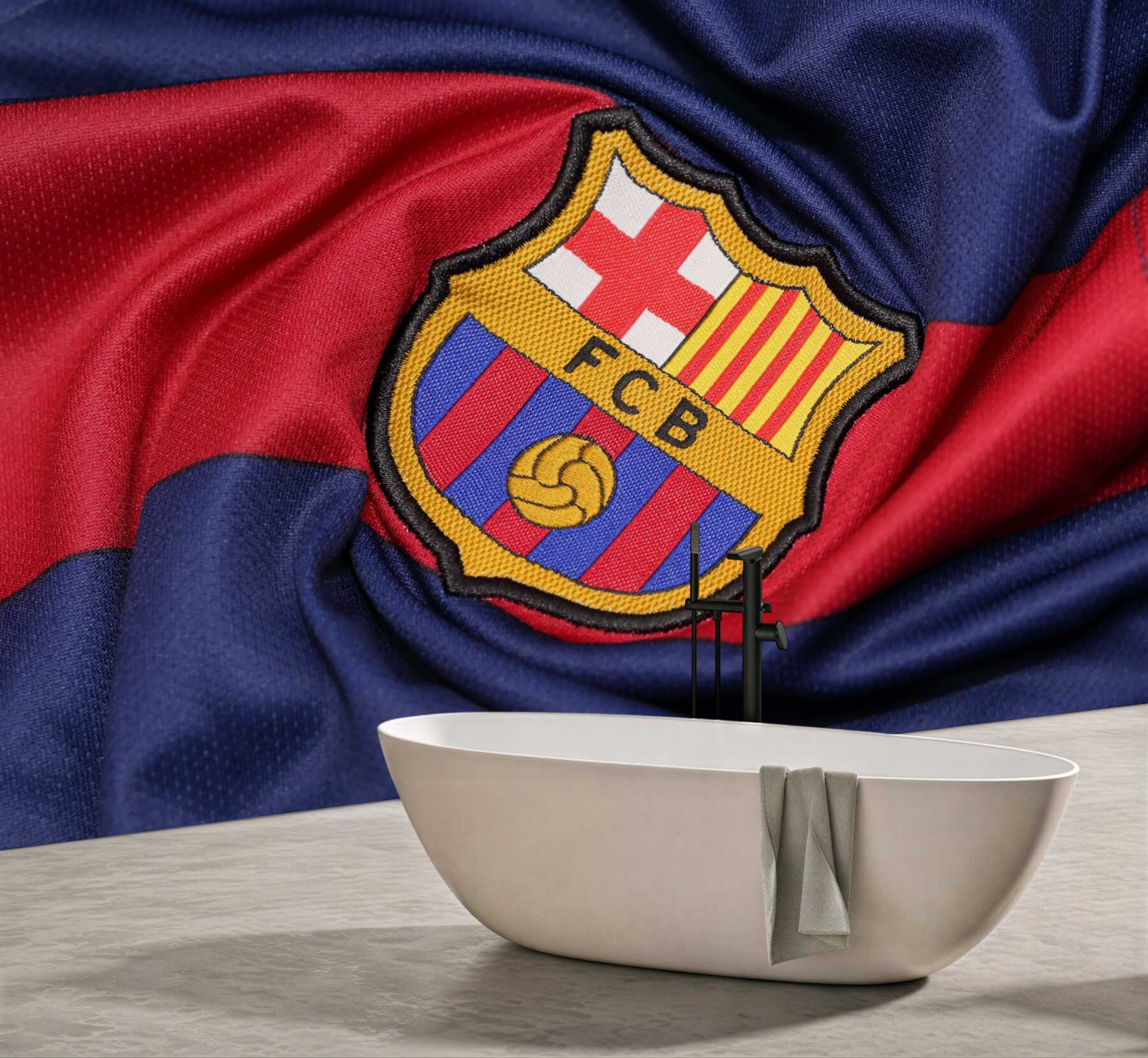 Fototapeta godło klubu piłkarskiego barcelony