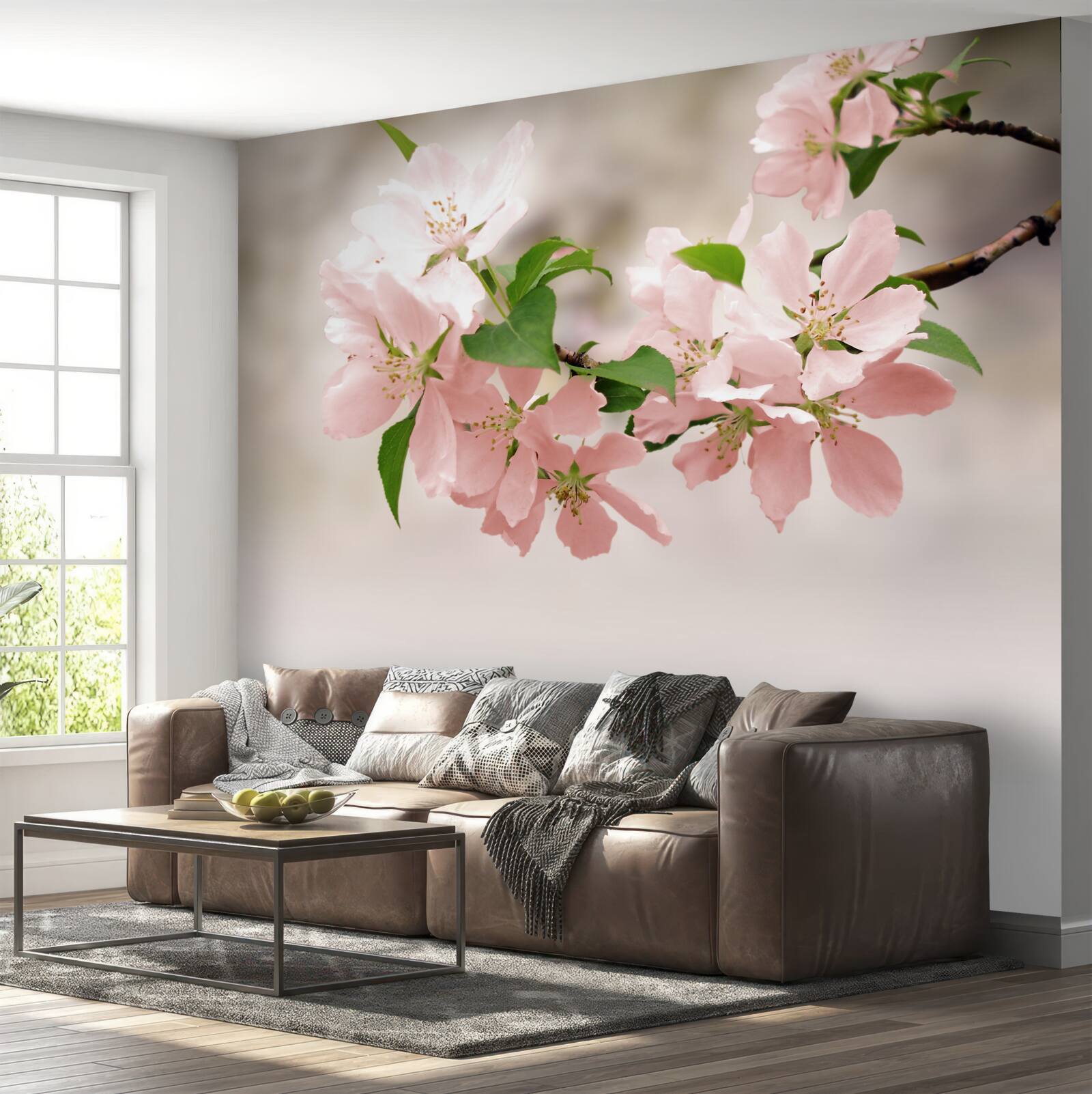 Fototapet flori roz sakura