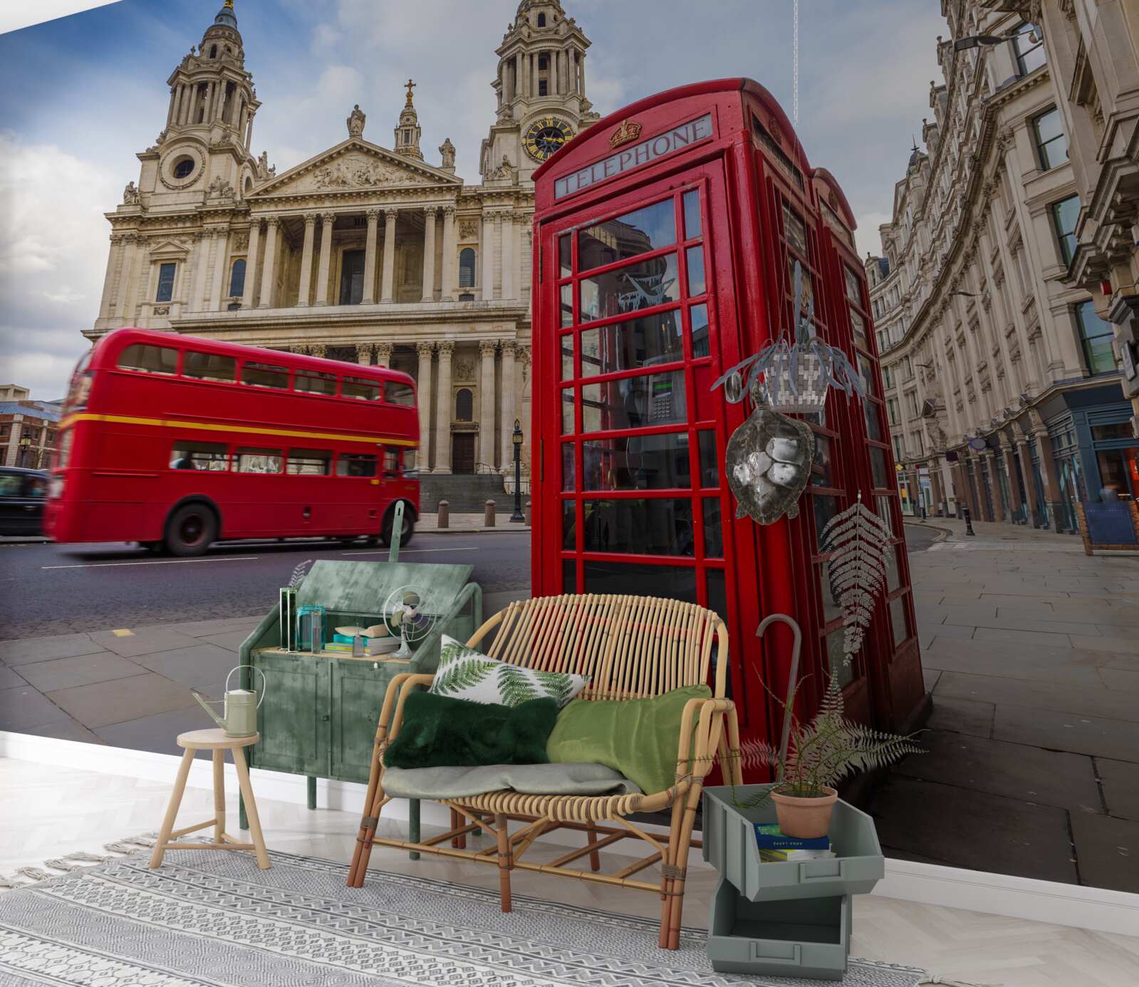 Fototapet caracteristici și locuri memorabile din londra