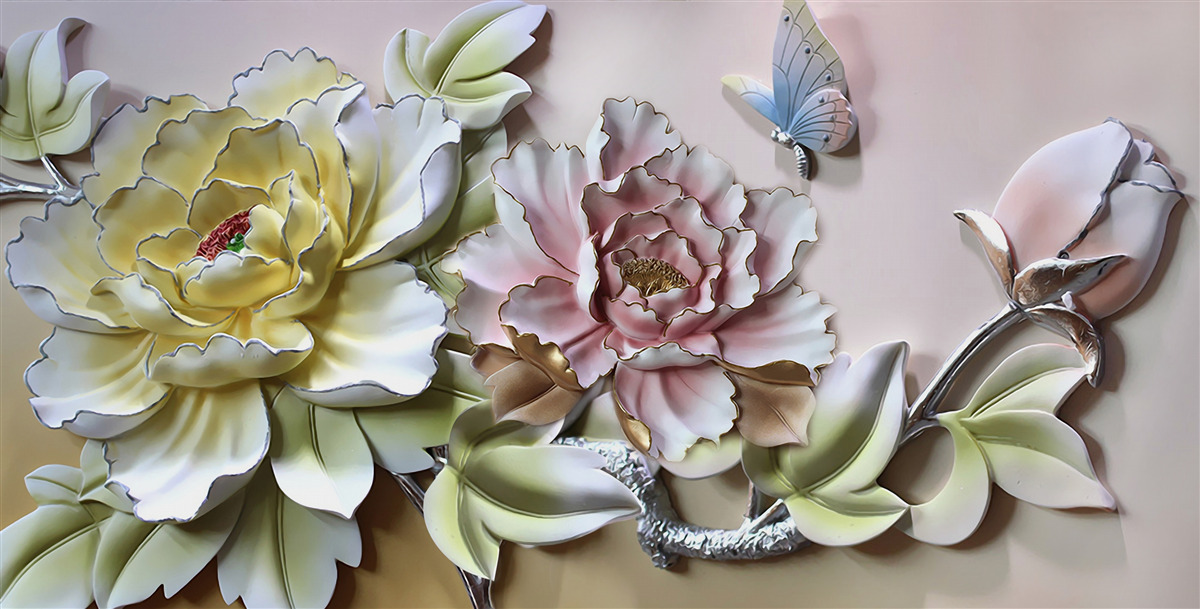Fototapet flori magice
