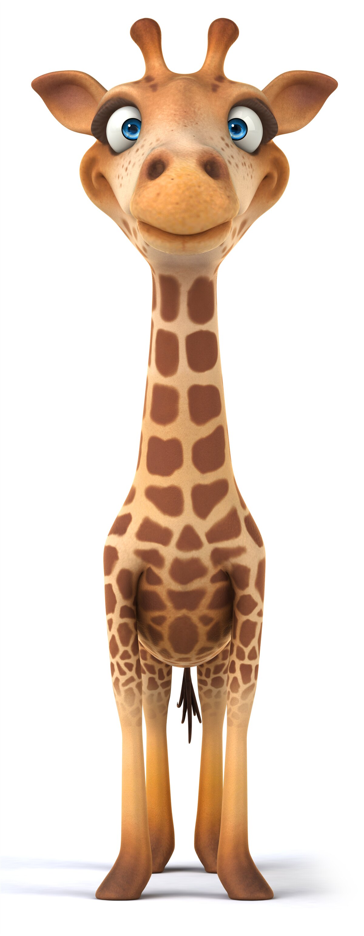 Fototapet girafă fericită