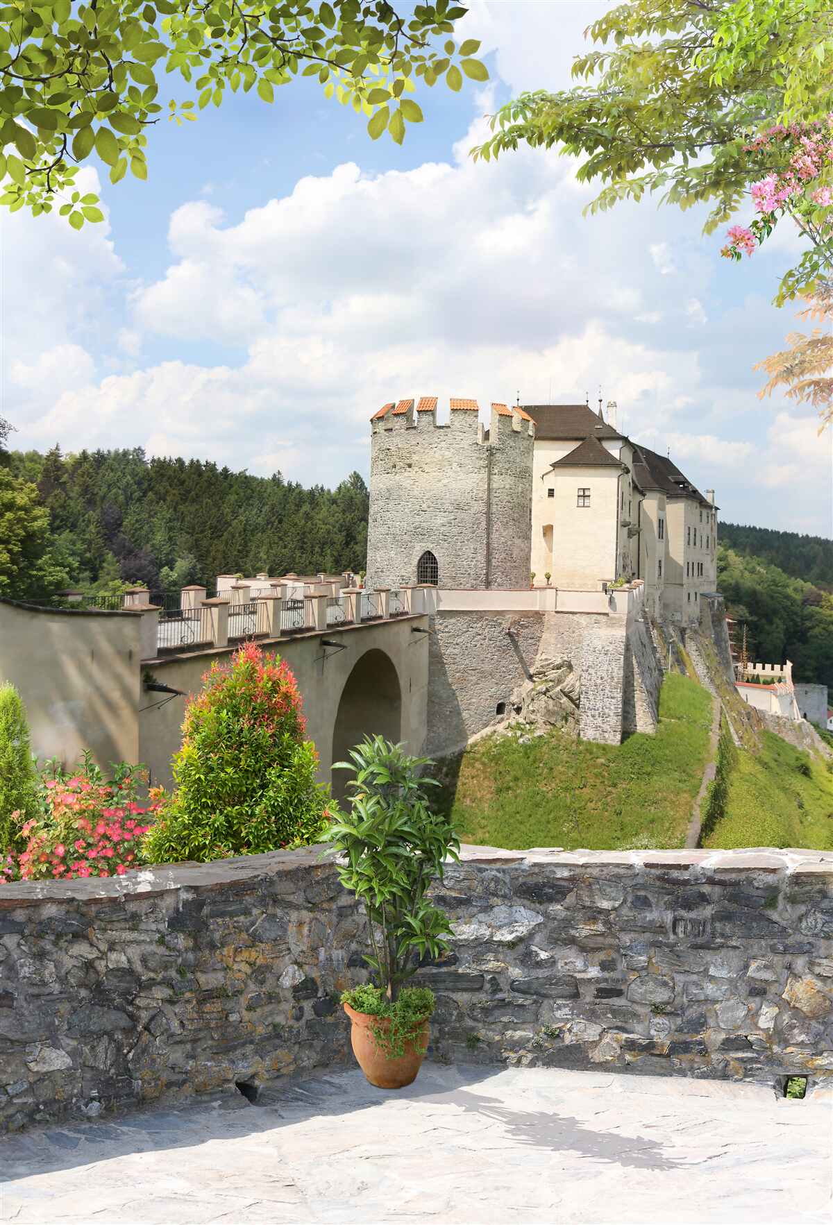 Fototapet castelul sternberk din republica cehă