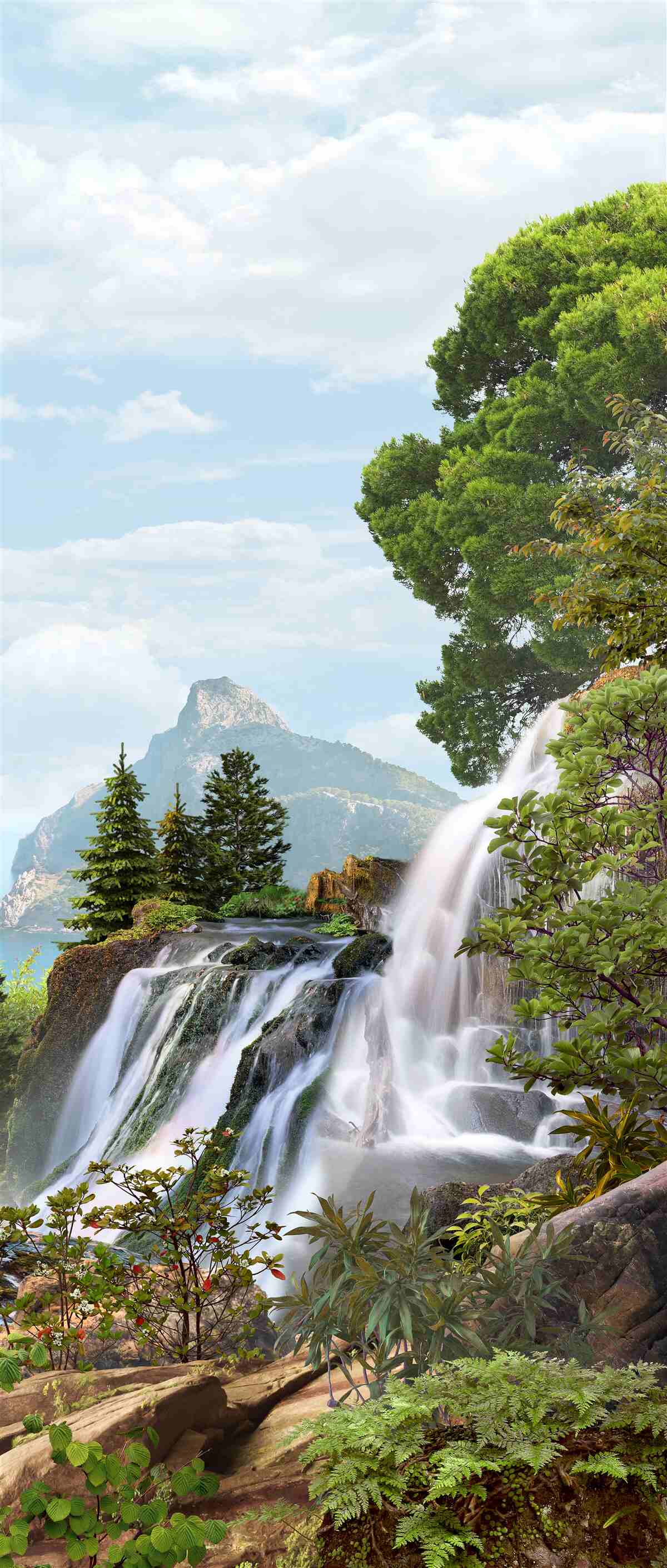 Fototapet cascade maiestuoase