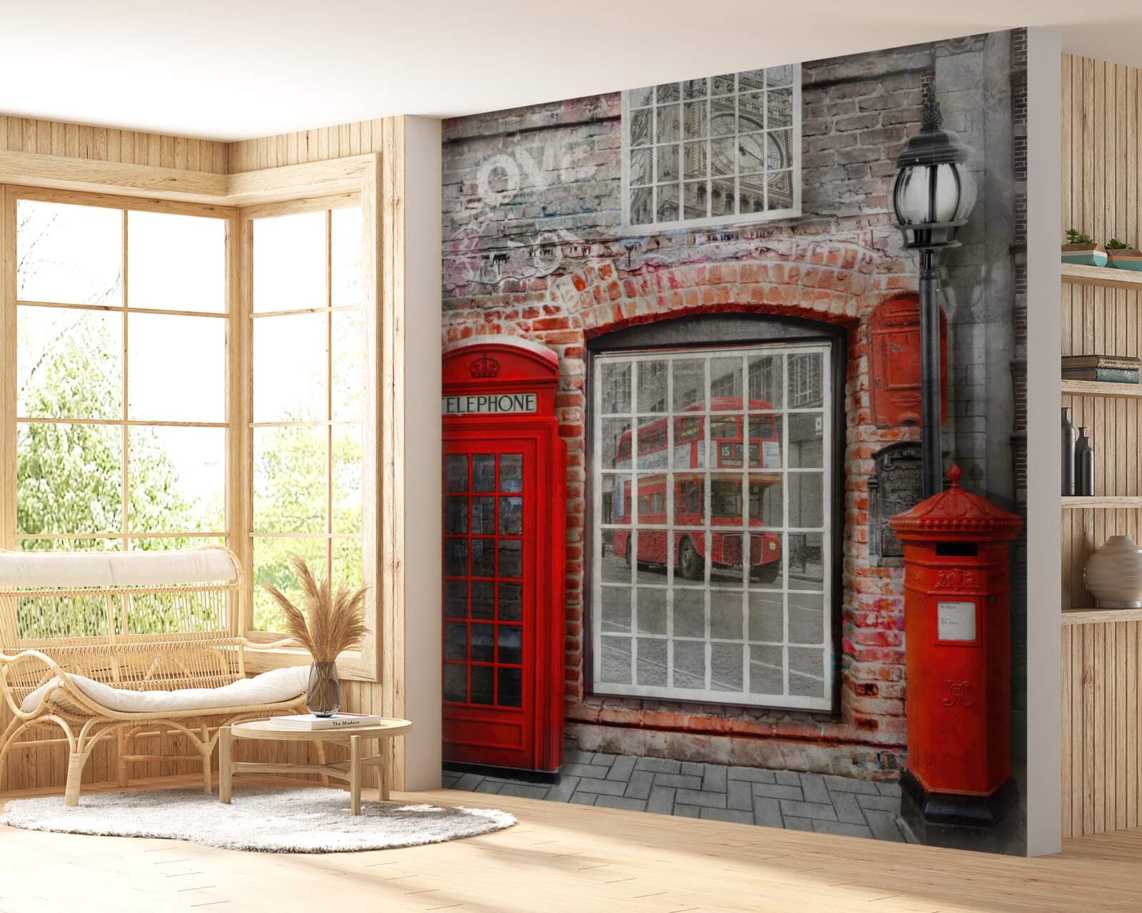 Fototapet cabină telefonică în Londra
