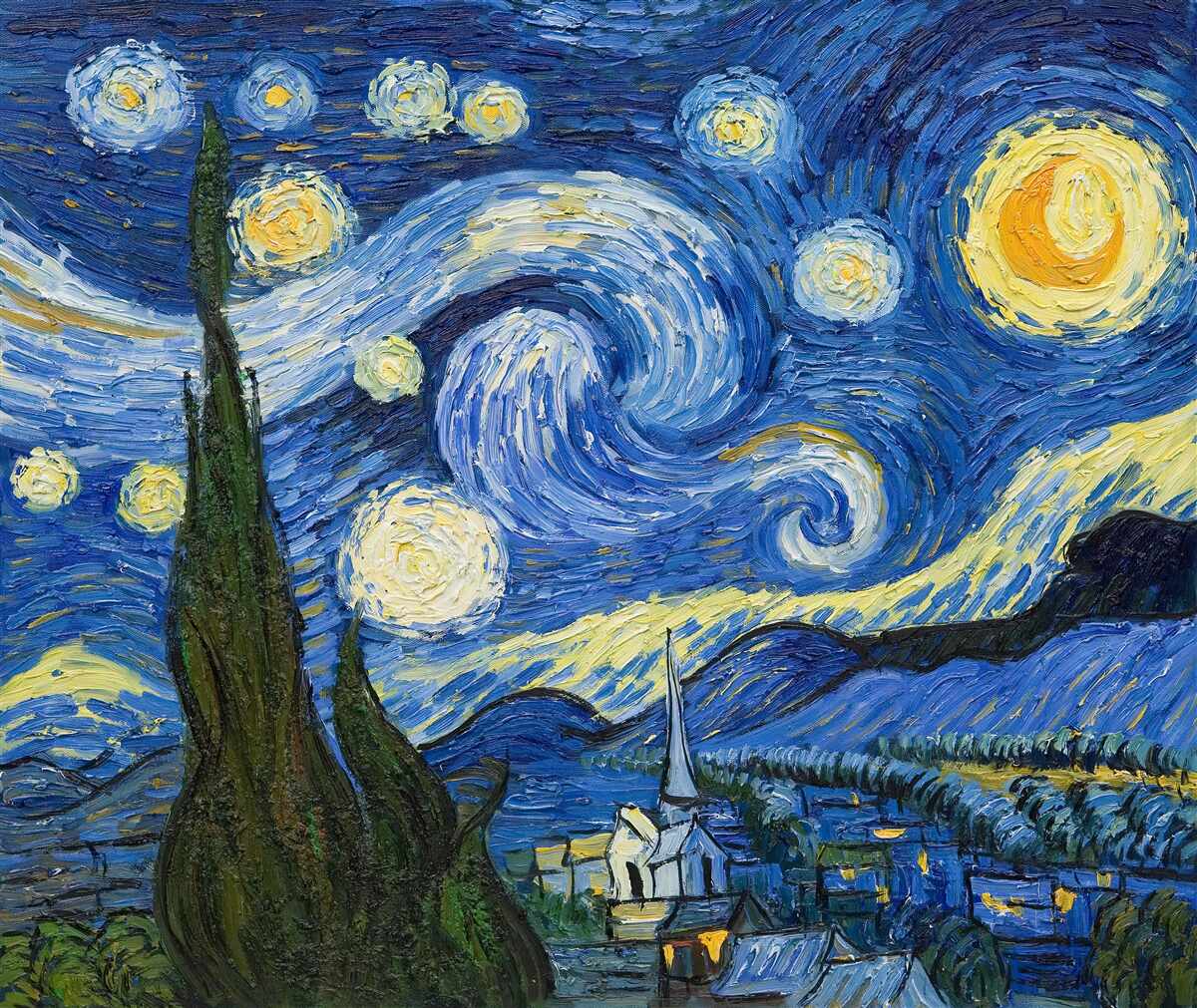 Fototapet pânză pictată de van gogh