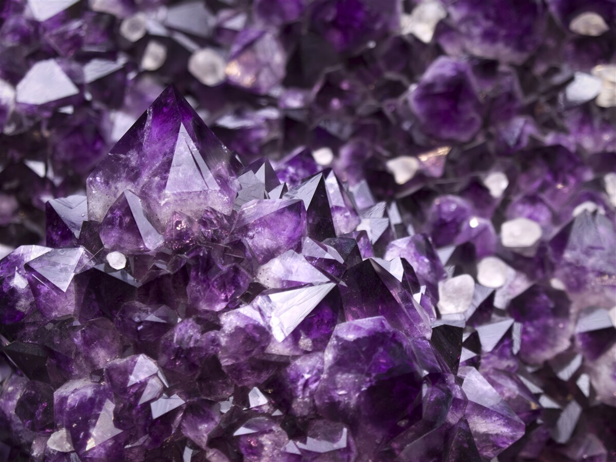 Fototapet cristale violet