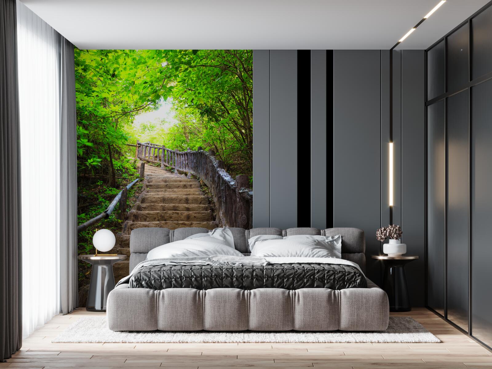 Fototapet scara verde