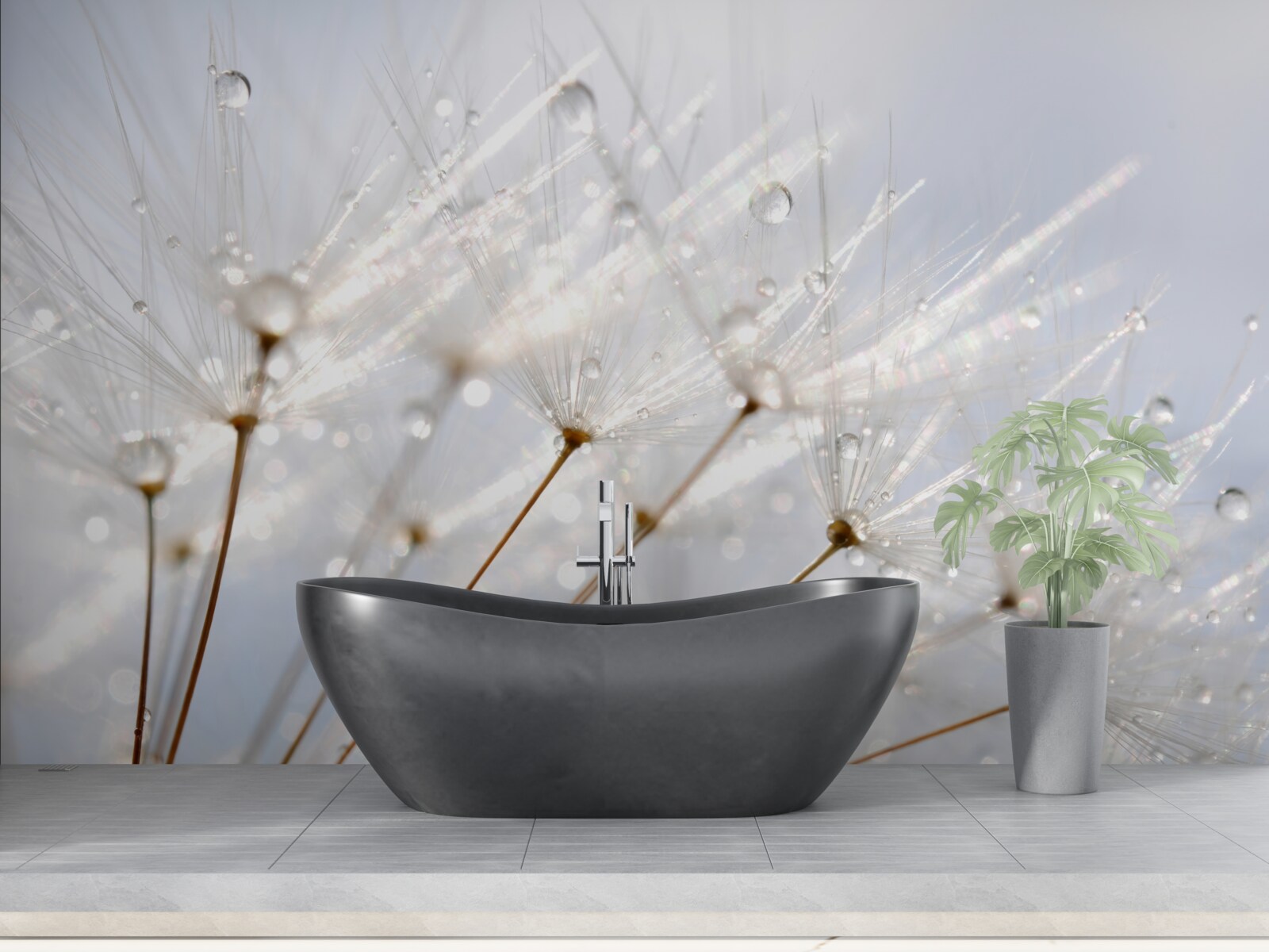 Fototapet fotografie de aproape a plantei