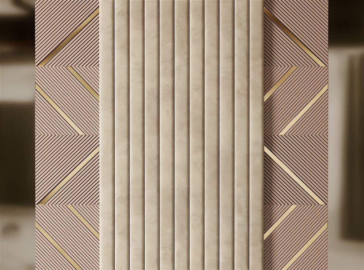 Fototapet abstracții cu modele geometrice