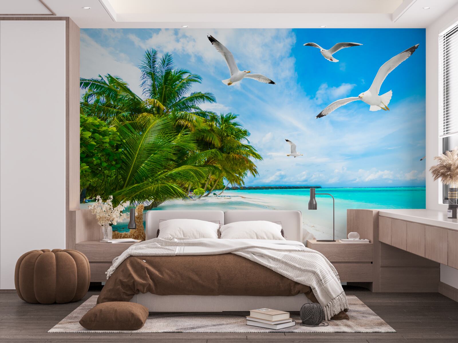 Fototapet țărm tropical calm