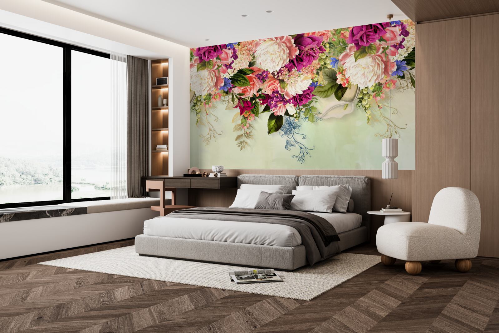 Fototapet compoziții florale elegante