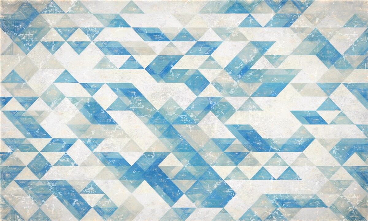 Fototapet forme geometrice în abstracție