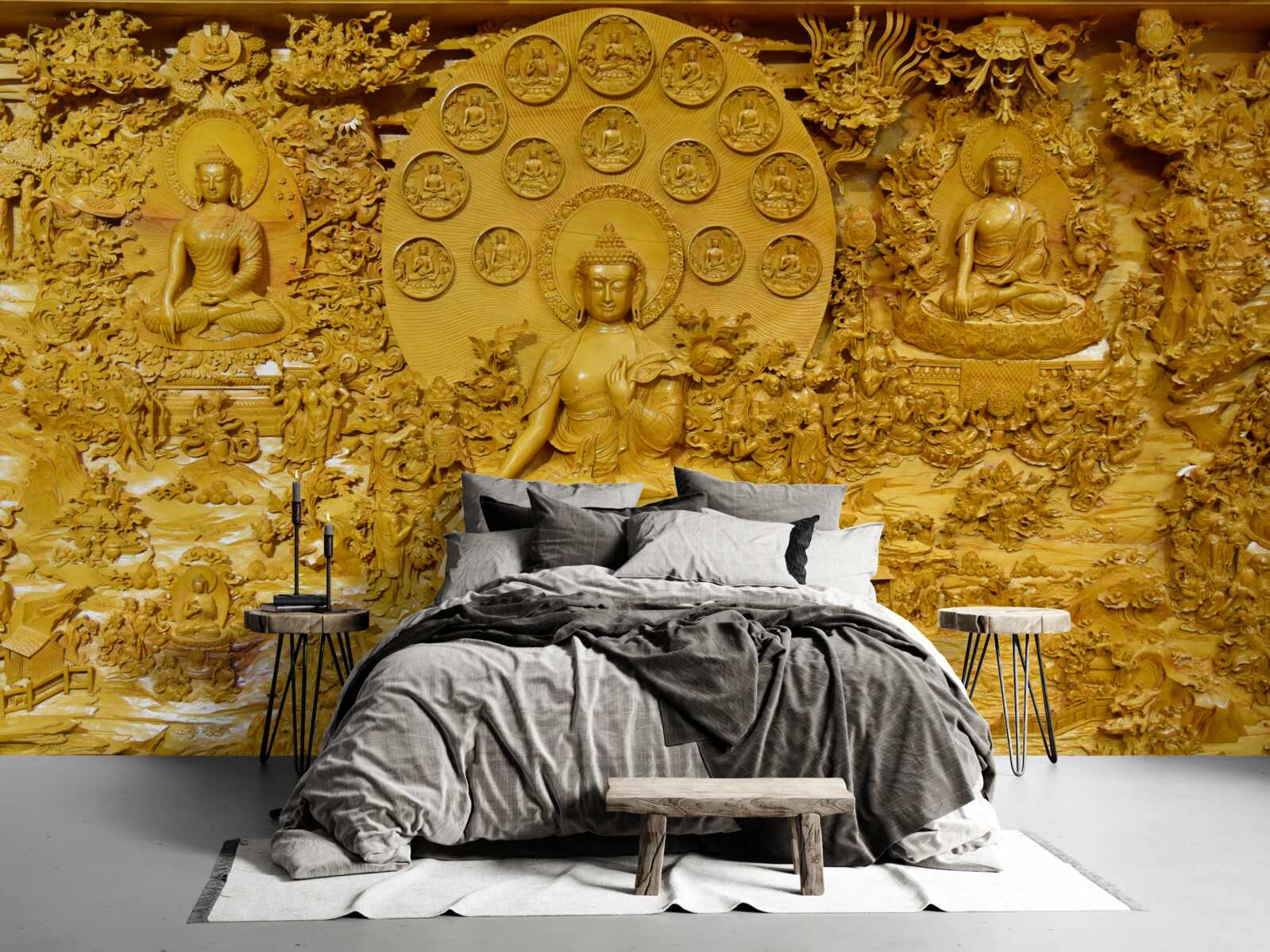 Fototapet tibet bord cu modele