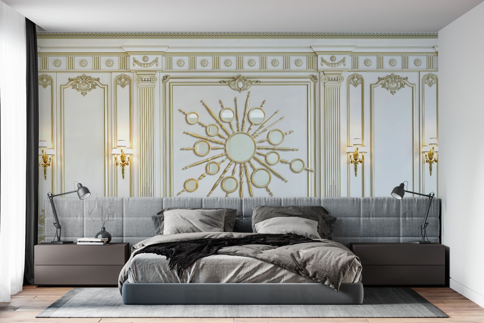 Fototapet interior clasic